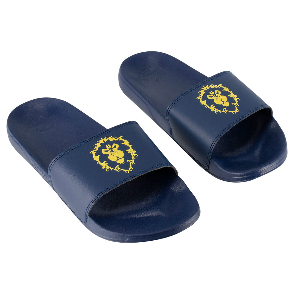 World of Warcraft Alliance Logo Navy Slides