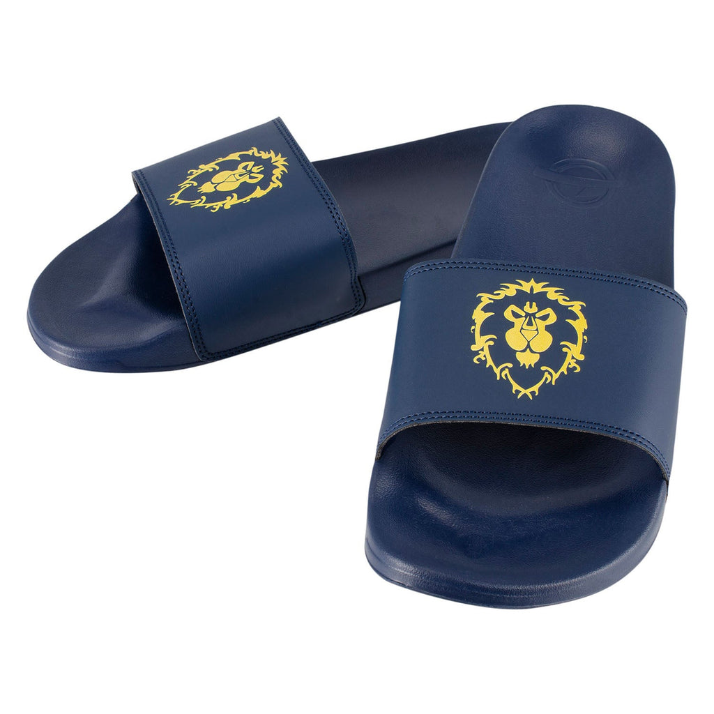 World of Warcraft Alliance Logo Navy Slides
