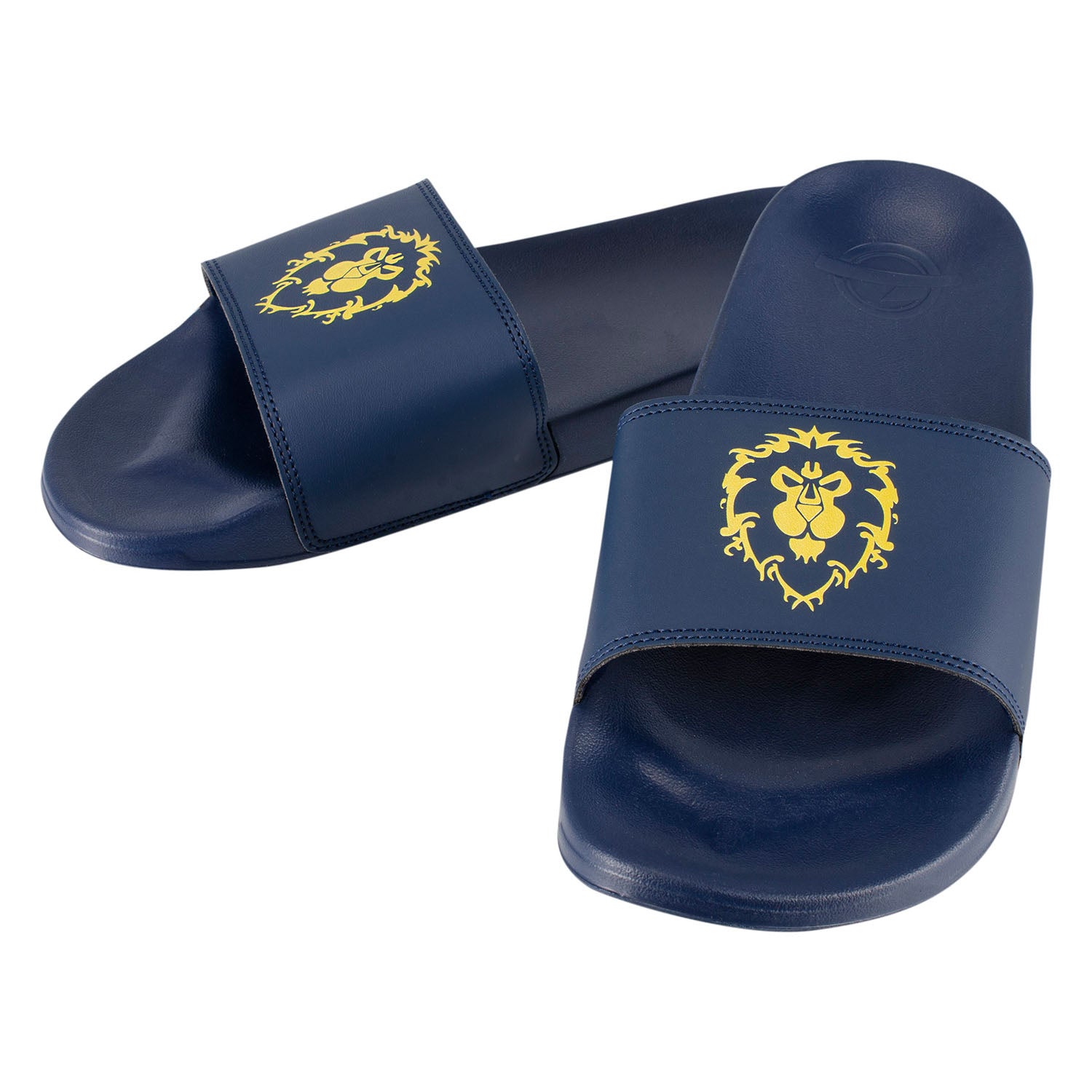 World of Warcraft Alliance Logo Navy Slides