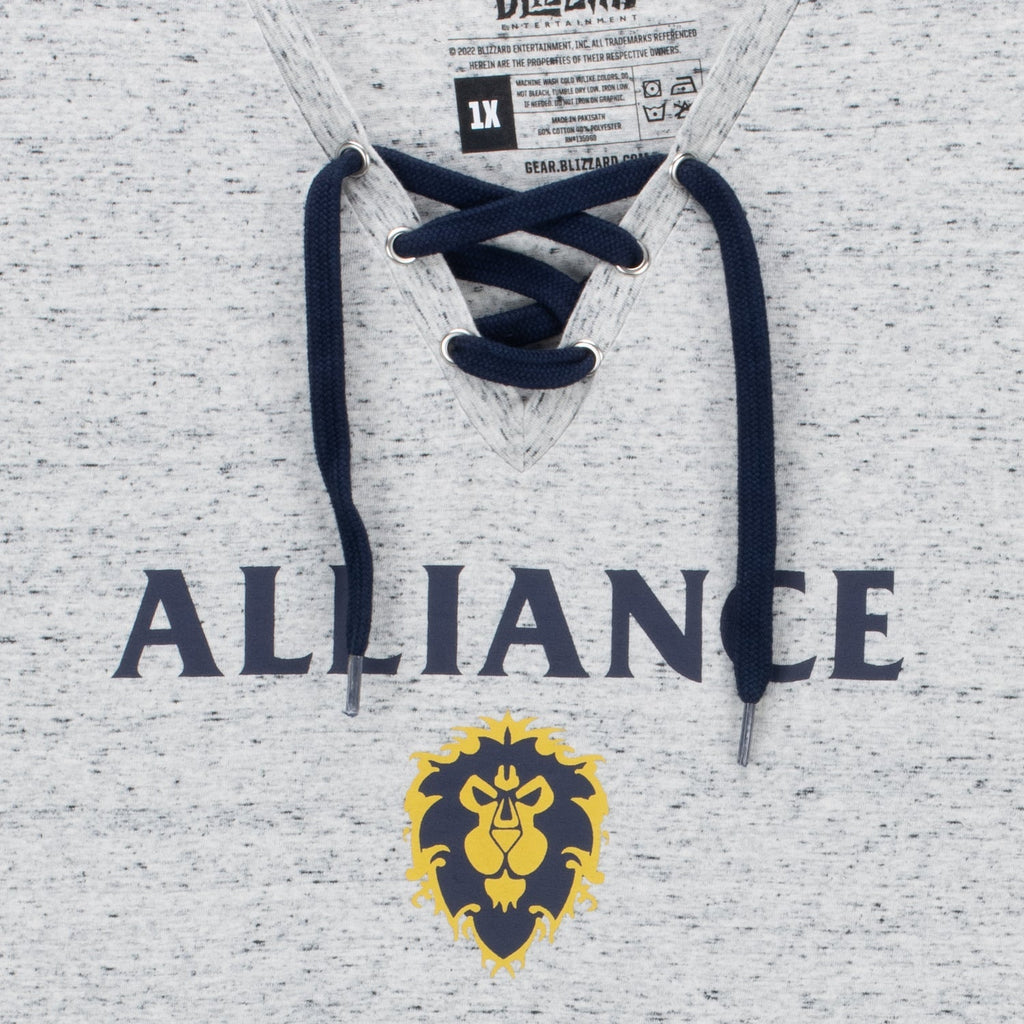 World of Warcraft Alliance Logo Women's Grey T-Shirt