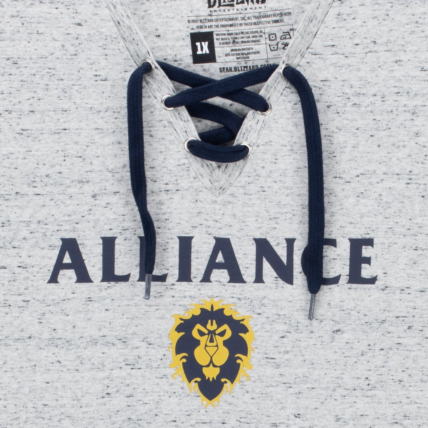 World of Warcraft Alliance Logo Women's Grey T-Shirt