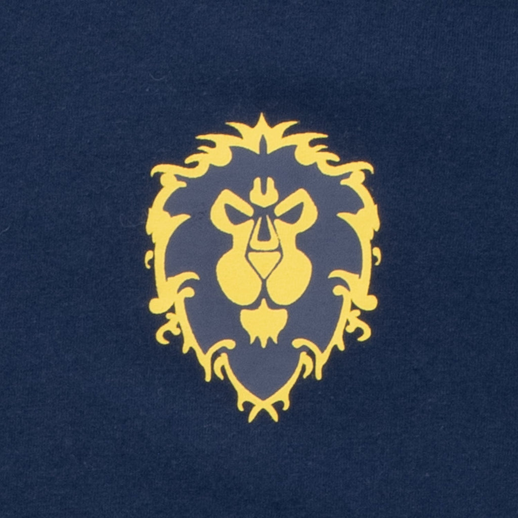 World of Warcraft Alliance Logo Women's Blue Long Sleeve T-Shirt