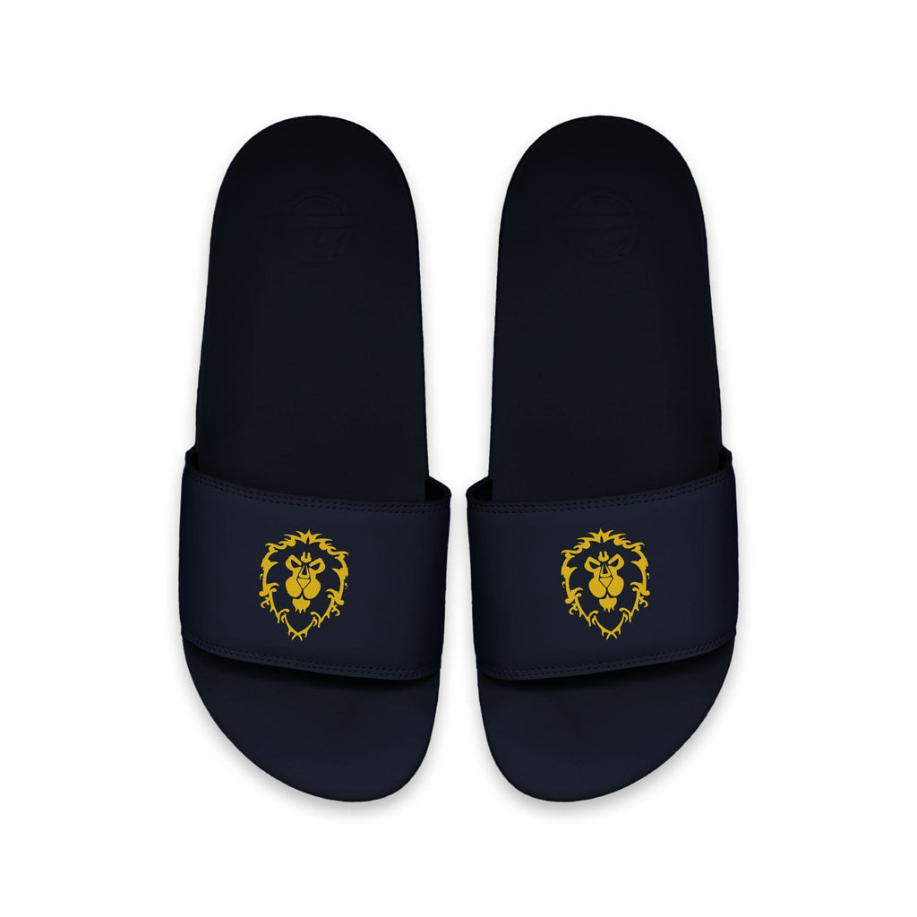 World of Warcraft Alliance Logo Navy Slides