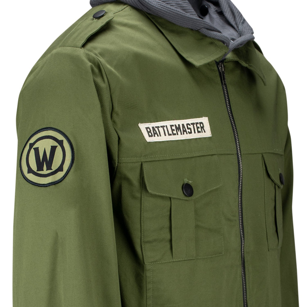 World of Warcraft Green Zip-Up Fatigue Jacket
