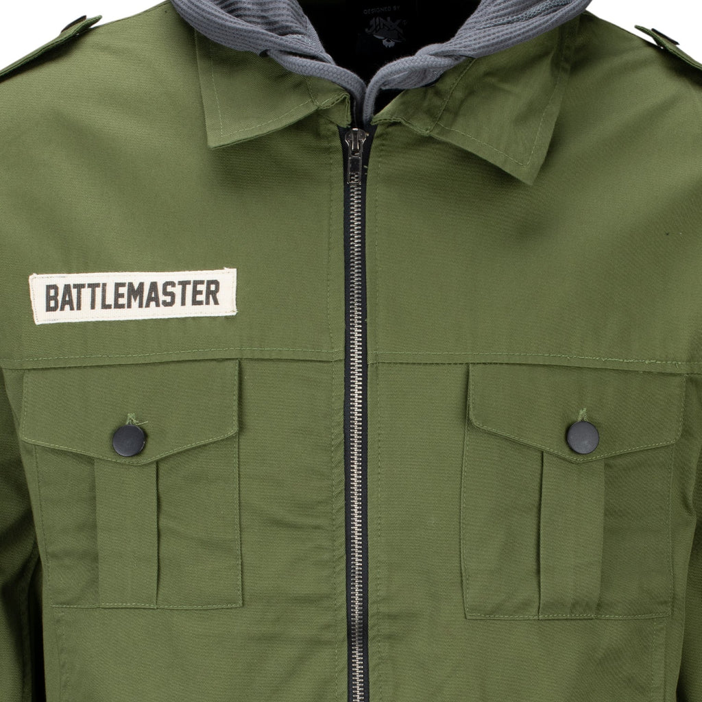 World of Warcraft Green Zip-Up Fatigue Jacket