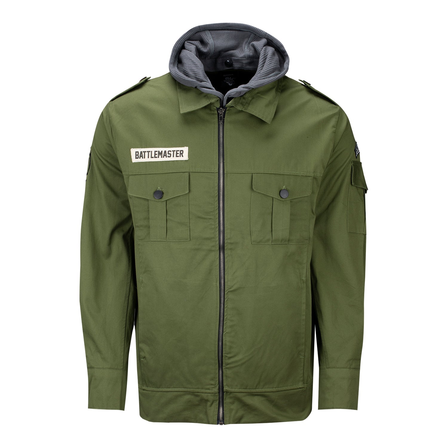 World of Warcraft Green Zip-Up Fatigue Jacket