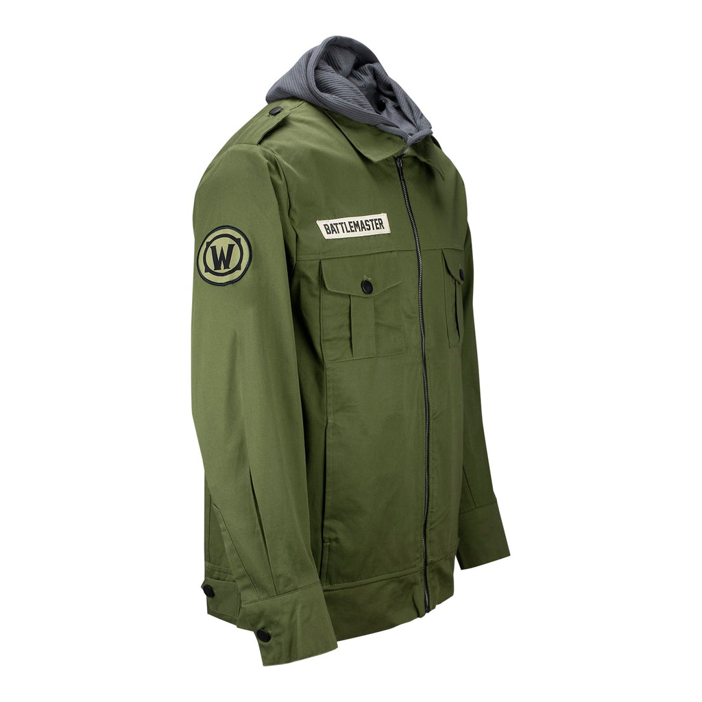 World of Warcraft Green Zip-Up Fatigue Jacket