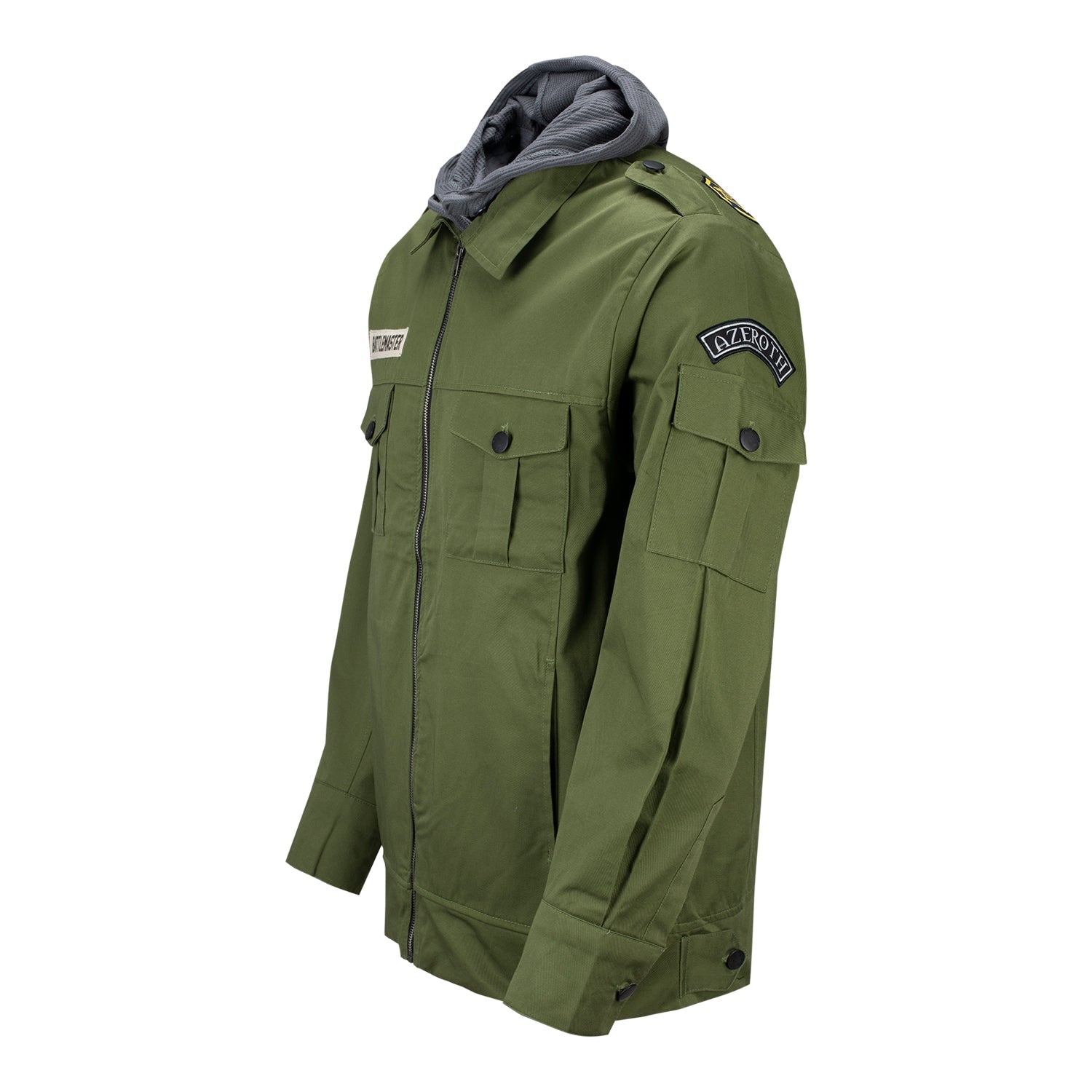 World of Warcraft Green Zip-Up Fatigue Jacket