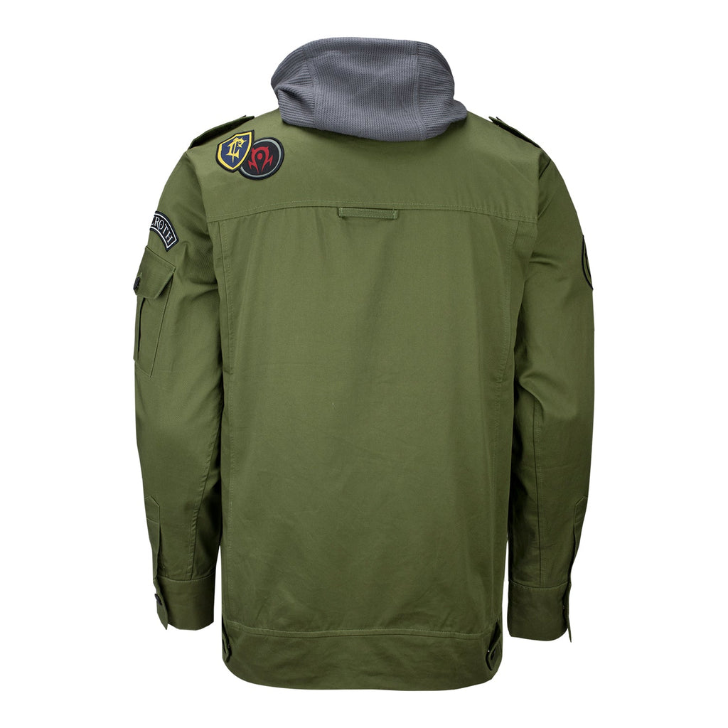 World of Warcraft Green Zip-Up Fatigue Jacket