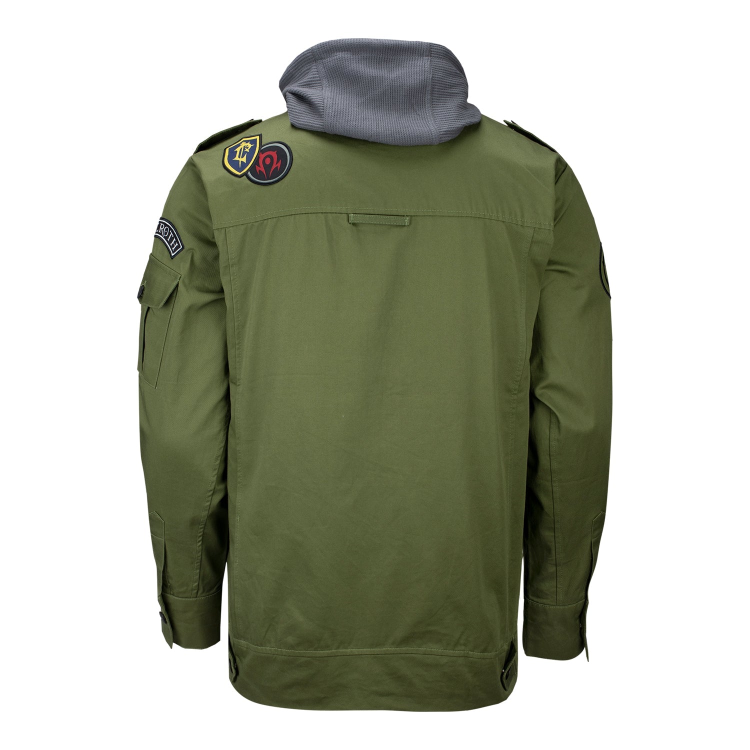 World of Warcraft Green Zip-Up Fatigue Jacket