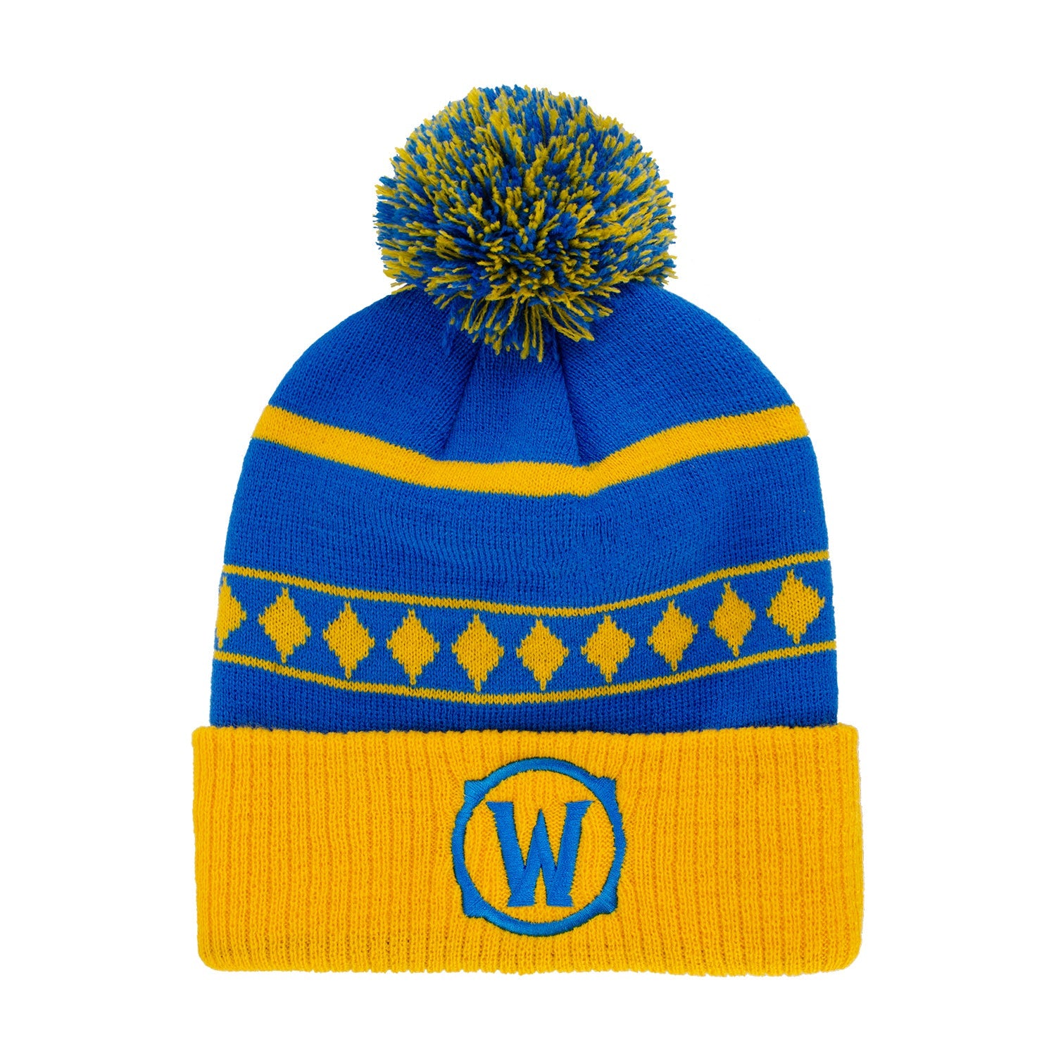 World of Warcraft Alliance Blue Pom Beanie