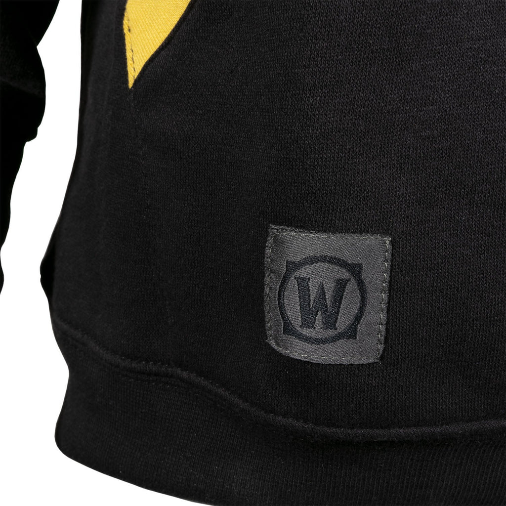 World of Warcraft Alliance To The End Gold Pullover Hoodie