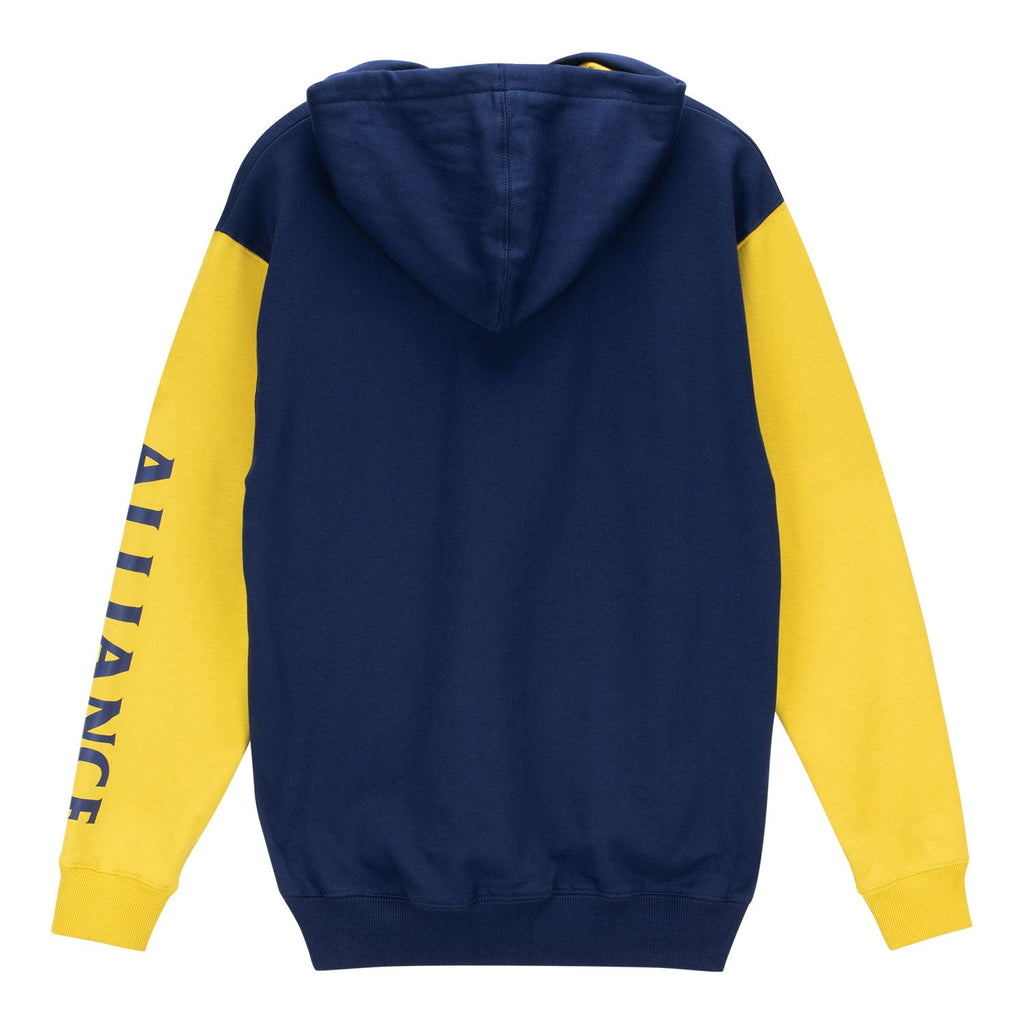World of Warcraft Alliance Logo Blue Colour Block Pullover Hoodie